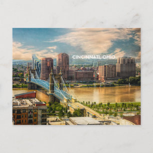 Cincinnati, Ohio Postkarte