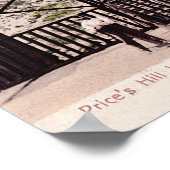 Cincinnati Ohio Preis-Hütte Poster (Ecke)