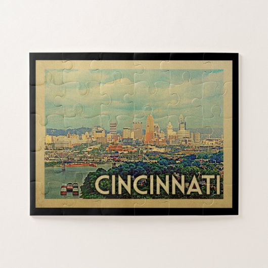 Cincinnati Ohio Puzzle (Horizontal)