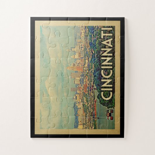 Cincinnati Ohio Puzzle (Vertikal)