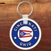 Cincinnati Ohio Schlüsselanhänger (Vorderseite)
