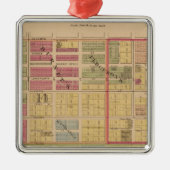 Cincinnati, Ohio Silbernes Ornament (Vorne)