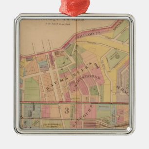 Cincinnati, Ohio Silbernes Ornament