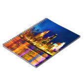 Cincinnati Ohio Skyline bei Nacht Notizblock (Linke Seite)
