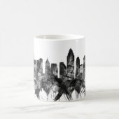 Cincinnati Ohio Skyline BW Kaffeetasse (Mittel)