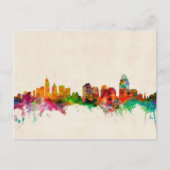 Cincinnati Ohio Skyline Cityscape Postkarte (Vorderseite)