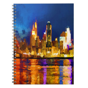 Cincinnati Ohio Skyline Notizblock