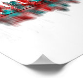 Cincinnati Ohio Skyline Poster (Ecke)