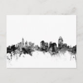 Cincinnati Ohio Skyline Postkarte (Vorderseite)