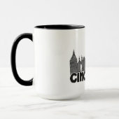 Cincinnati, Ohio Souvenir Tasse (Links)