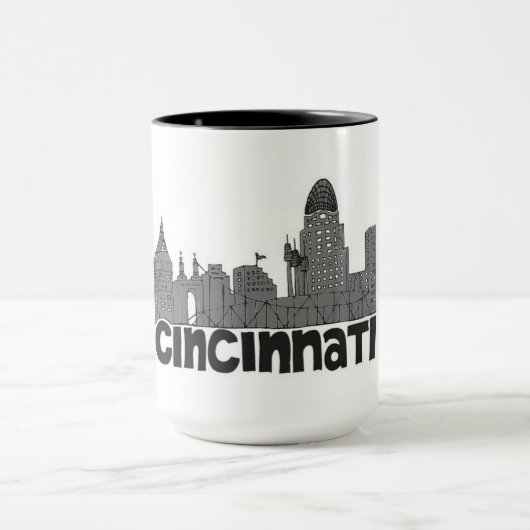 Cincinnati, Ohio Souvenir Tasse (Zentrum)