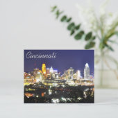 Cincinnati, Ohio, the Queen City. Postkarte (Stehend Vorderseite)