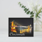 Cincinnati, Ohio, the Queen City. Postkarte (Stehend Vorderseite)