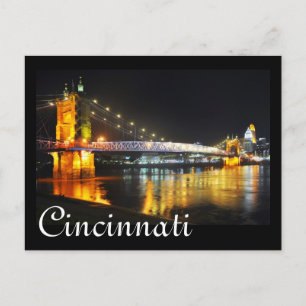 Cincinnati, Ohio, the Queen City. Postkarte