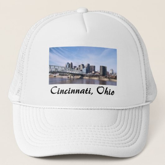 Cincinnati Ohio Truckerkappe (Vorderseite)