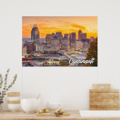 Cincinnati, Ohio, USA Poster (Küche)