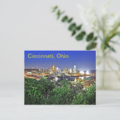 Cincinnati, Ohio, USA Postkarte (Stehend Vorderseite)