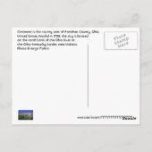 Cincinnati, Ohio, USA Postkarte (Rückseite)