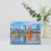 Cincinnati, Ohio, Vereinigte Staaten Postkarte (Stehend Vorderseite)
