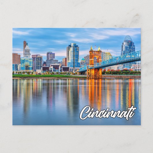 Cincinnati, Ohio, Vereinigte Staaten Postkarte (Vorderseite)