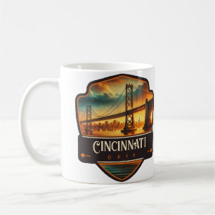 Cincinnati, Ohio VINTAG Kaffeetasse