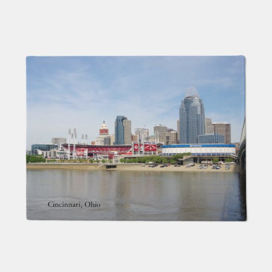 Cincinnati, Ohio vor der Tür Fußmatte (Vorderseite)