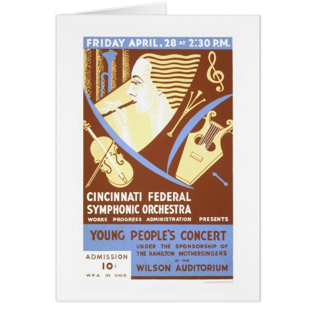Cincinnati-Orchester WPA 1939 (Vorne)