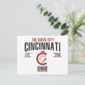 Cincinnati Postkarte (Stehend Vorderseite)