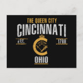 Cincinnati Postkarte (Vorderseite)