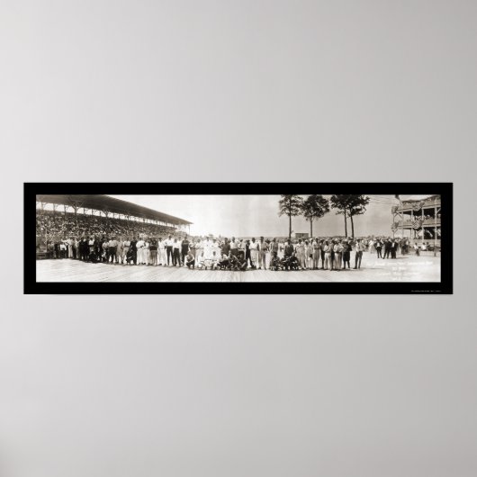 Cincinnati Race Driver Foto 1916 Poster (Vorne)