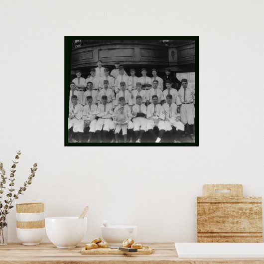 Cincinnati Reds Baseball Team 1910 Poster (Küche)