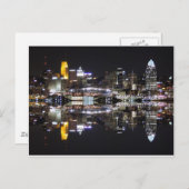 Cincinnati Reflection Postkarte (Vorne/Hinten)