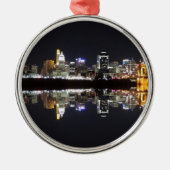 Cincinnati-Reflexion Ornament Aus Metall (Vorne)