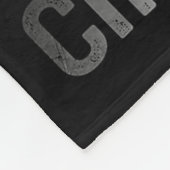 Cincinnati Retro Baseball Lover US Flag trifft auf Fleecedecke (Ecke)