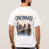 Cincinnati River City T-Shirt (Rückseite)