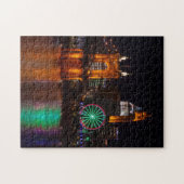 Cincinnati Roebling Bridge Nightscape Puzzle (Horizontal)