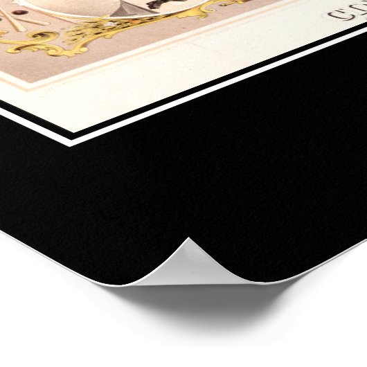 Cincinnati Rote Strümpfe 1869 Poster (Ecke)