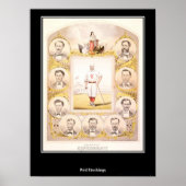 Cincinnati Rote Strümpfe 1869 Poster (Vorne)