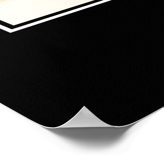 Cincinnati Rote Strümpfe 1869 Poster (Ecke)