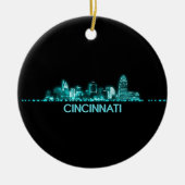 Cincinnati Skyline Keramik Ornament (Vorne)