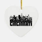Cincinnati-Skyline Keramikornament (Vorne)