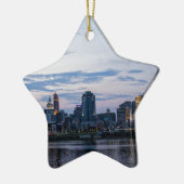 Cincinnati-Skyline Keramikornament (Links)
