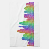 Cincinnati-Skyline Küchentuch (Vertikal)