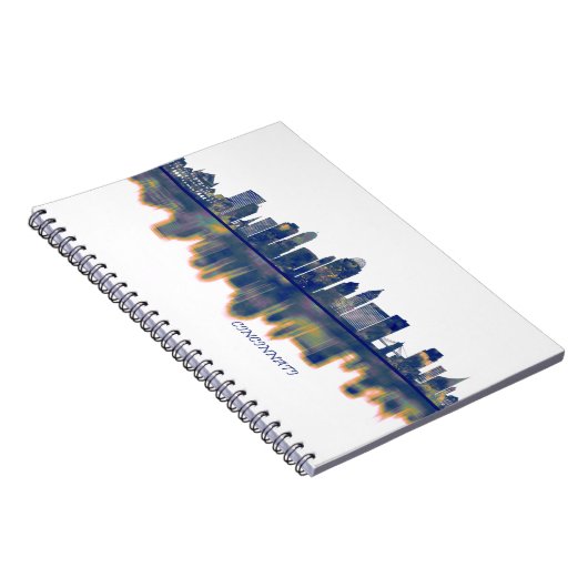 Cincinnati Skyline Notizblock (Rechte Seite)