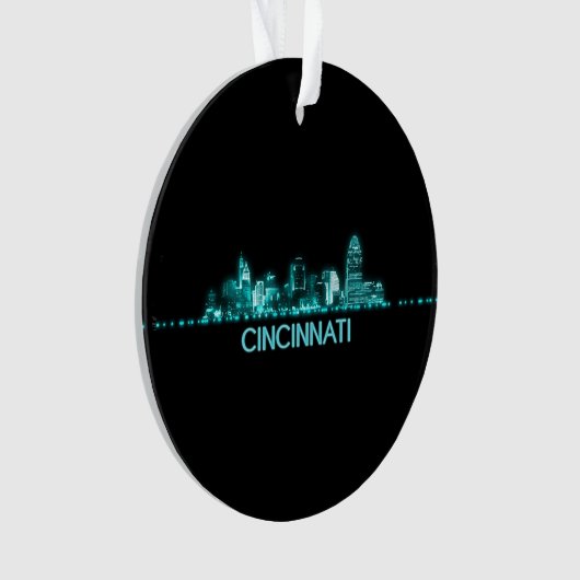 Cincinnati Skyline Ornament (Vorderseite)