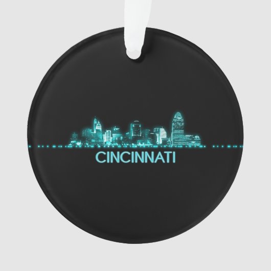 Cincinnati Skyline Ornament (Vorderseite)