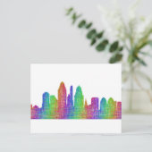 Cincinnati Skyline Postkarte (Stehend Vorderseite)