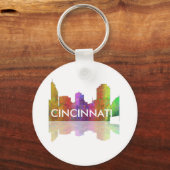 Cincinnati Skyline Schlüsselanhänger (Vorderseite)