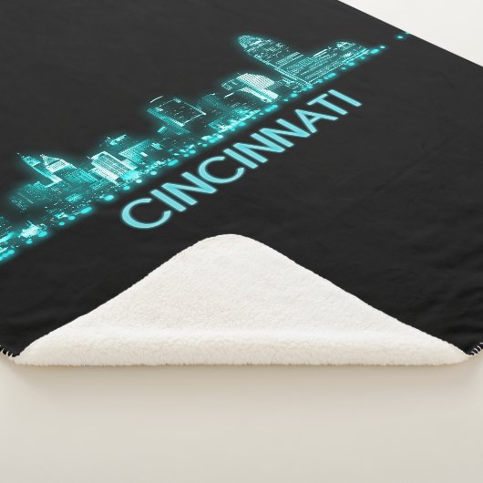 Cincinnati Skyline Sherpadecke (3/4)