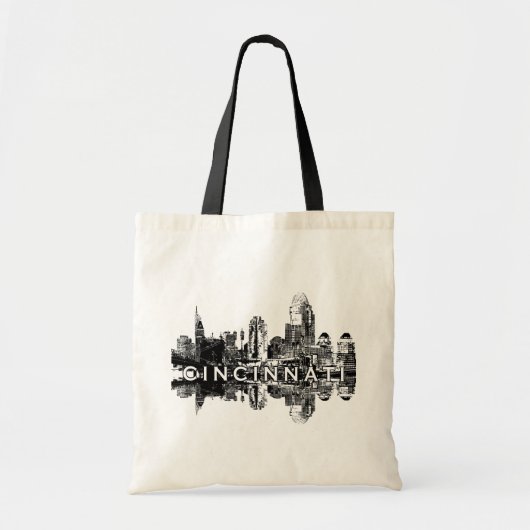 Cincinnati Skyline  Tragetasche (Vorne)